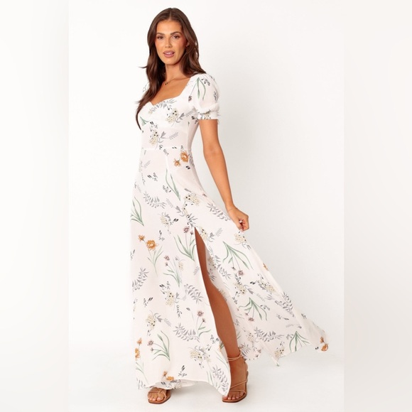 PETAL & PUP FRANKLIN DRESS - WHITE FLORAL - Picture 2 of 9